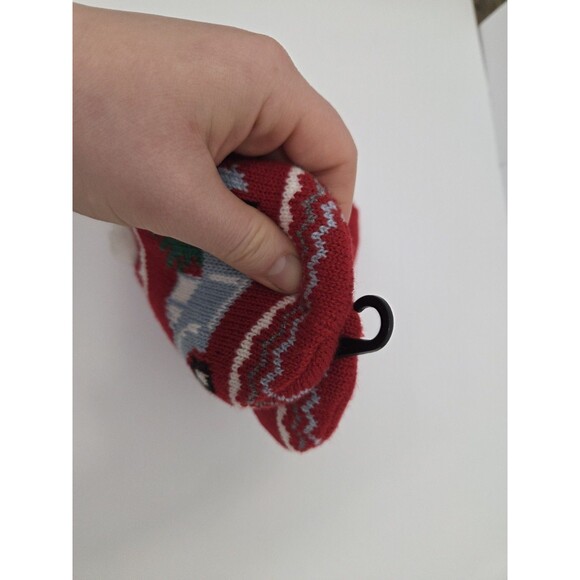 Northeast Outfitters Red Cozy Cabin Slippers Aloe Infused Womens Medium - Picture 3 of 3